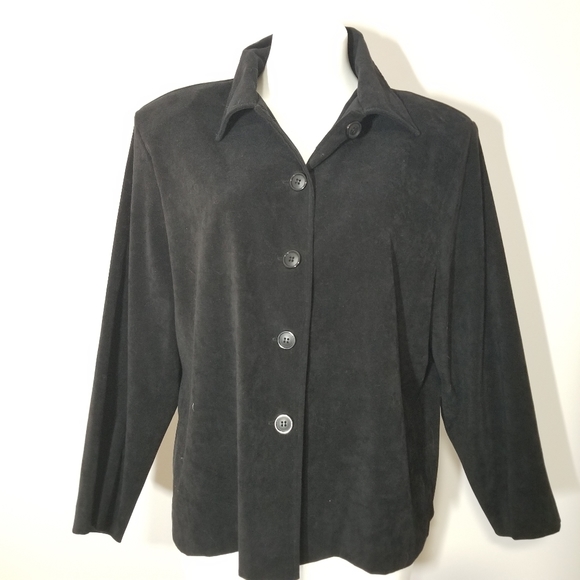 Briggs New York Tops - Briggs Black Jacket Shirt